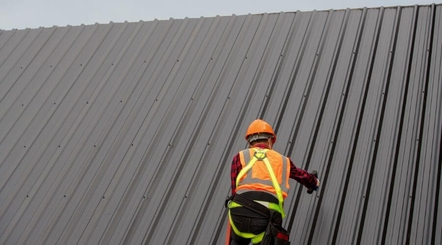 Professional metal roof installation in Daniel, WY